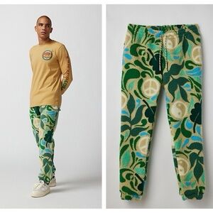 Parks Project x Urban Outfitters Peace High Pile Fleece Sherpa Joggers